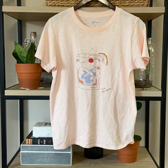 j crew old fashioned t shirt